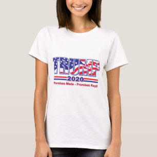 T-shirt Promesses de l'atout 2020 faites promesses gardée
