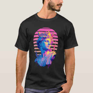T-shirt Prométheus Vaporwave Esthétique Grec Dieu Rétroond