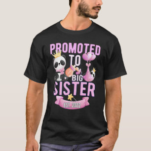 T-shirt Promoté À Soeur 2022 Chemise Baby Girl Genre Rev