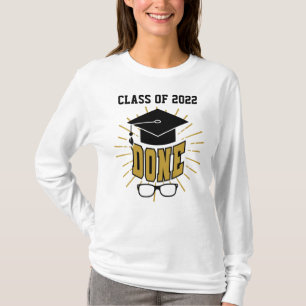 T-shirt Promotion 2022 Diplômé Objet de fantaisie de fin d