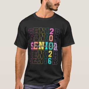 T-shirt Promotion 2026 Senior 2026 Rentrée Scolaire 2026 D