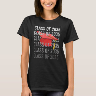 T-shirt Promotion 2035 Grandir Avec Moi Diplôme Premier Jo
