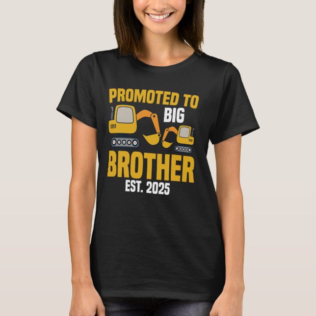 T-shirt Promu à Big Brother 2025 Construction Excavato (Devant)