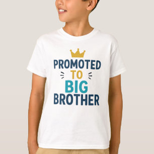 T-shirt Promu à Big Brother Cute Sibling Faire-part