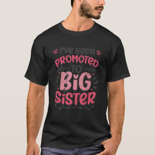 T-shirt Promu À Big Sister 2023 Faire-part de grossesse