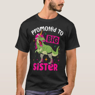 T-shirt Promu à Big Sister Enfin Baby Faire-part T