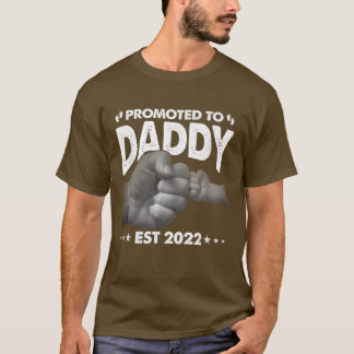 T-shirt Promu à Daddy 2022 cadeau drôle pour nouveau papa