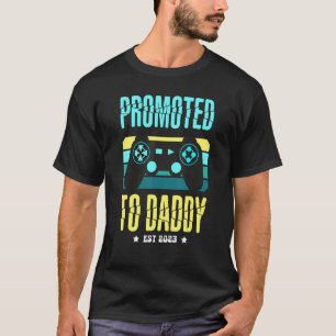 T-shirt Promu à Daddy Est 2023 Papa Hommes Faire-part So