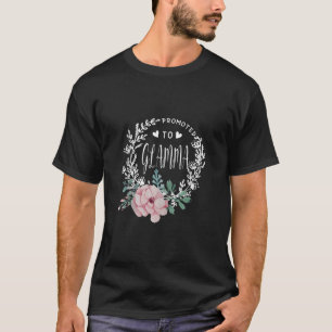 T-shirt Promu à Fleurs Fleurs GLAMMA Fête des Mères Fête C