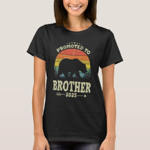 T-shirt Promu À Frère Ours Nouveau Papa 2023 Mens