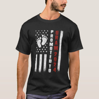 T-shirt Promu À Gram 2024 Bientôt Gram 1Ere Fois Gra