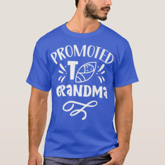 T-shirt Promu À Grand-Mère Enceinte Mignonne Première Fois