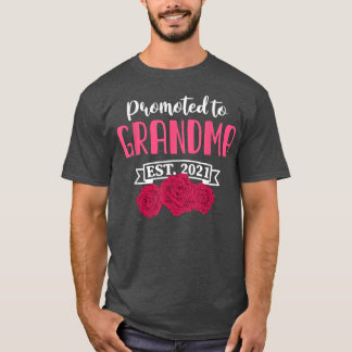 T-shirt Promu à Grand-mère Est 2021 Annonce de grossesse