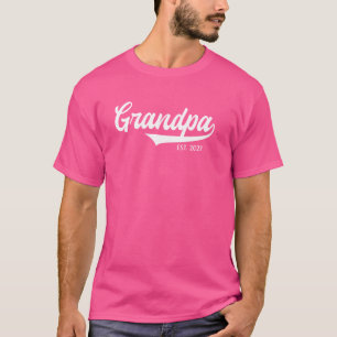 T-shirt Promu À Grand-Père 2027 Drôle Bientôt Être Grand-P