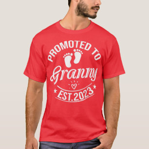 T-shirt Promu À Granny 2023 Faire-part De Grossesse Arg