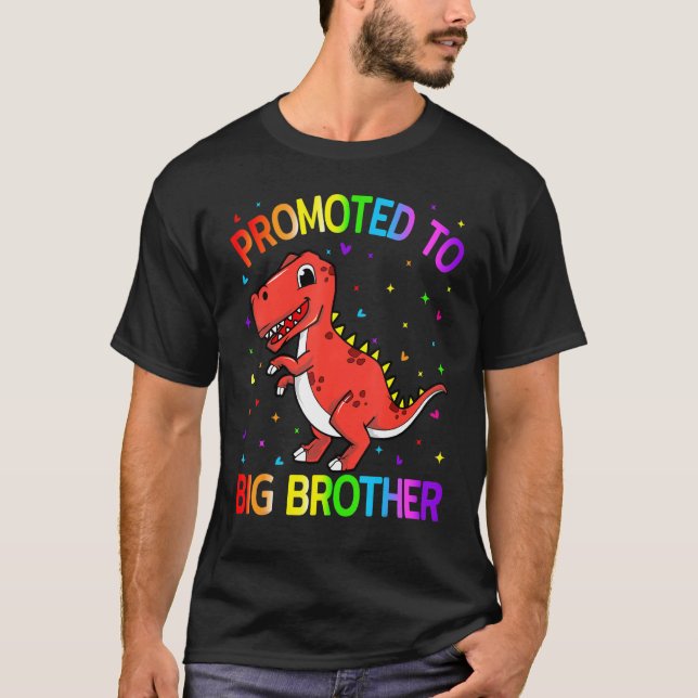 T-shirt Promu à la finale Big Brother Dinosaur Big Brother (Devant)