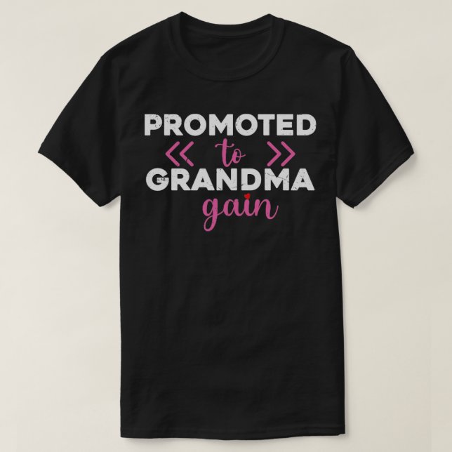 T-shirt Promu à la grand-mère de nouveau Nana Granny mères (Design devant)