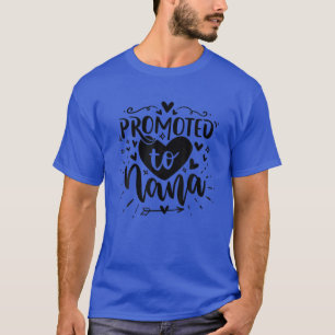 T-shirt Promu À La Grand-Mère Nana Grand-Mère Grand-Mère