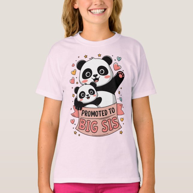 T-shirt Promu à la grande soeur (Devant)