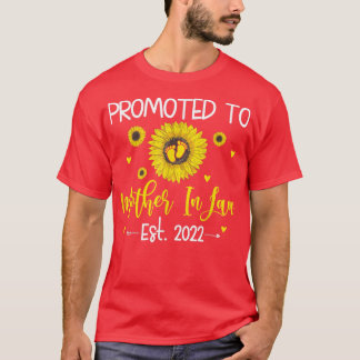 T-shirt Promu À La Mère En Droit Est 2022 Grossesse Annou