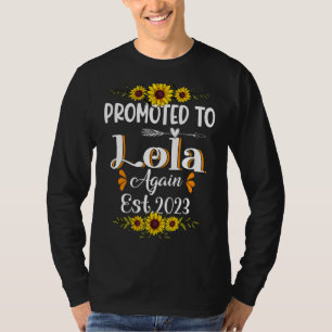T-shirt Promu À Lola Encore 2023 Tournesol Nouvelle Lola