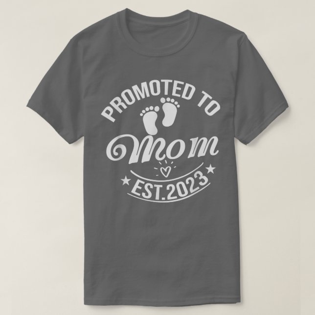 T-shirt Promu À Maman 2023 Faire-part de grossesse Maman (Design devant)