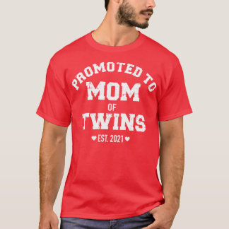 T-shirt Promu à Maman des jumeaux 2021