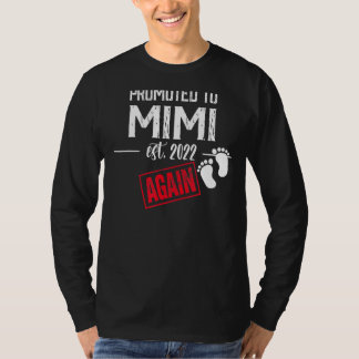 T-shirt Promu à Mimi encore 2022 Bébé mignon Faire-part