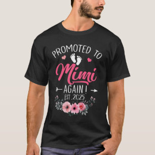 T-shirt Promu À Mimi Est 2025 Chemise De Fête Des Mères