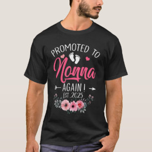 T-shirt Promu À Nonna Est 2025 Chemise De Fête Des Mères