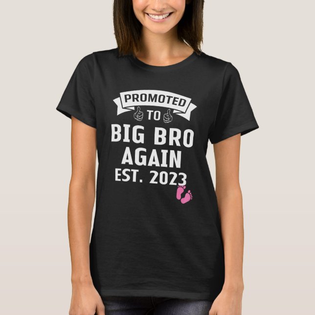 T-shirt Promu à nouveau Big Brother 2023 C'est une grande  (Devant)