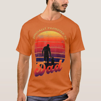 T-shirt Promu À Papa 2022 Première Fête des pères Nouveau