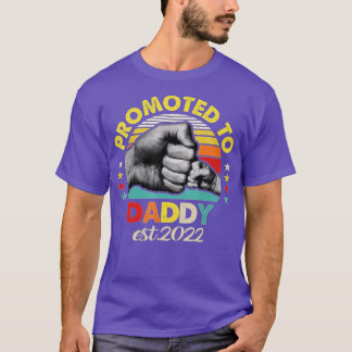 T-shirt Promu À Papa 2022 Première Fête des pères Nouveau