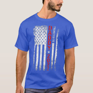 T-shirt Promu À Papa 2022 Première Fête des pères Nouveau
