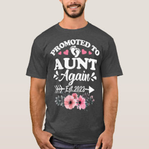 T-shirt Promu À Tante Est 2023 Grossesse Annonce