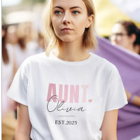 Promu à Tante EST 2025 | Cute personnalisée Nouvea