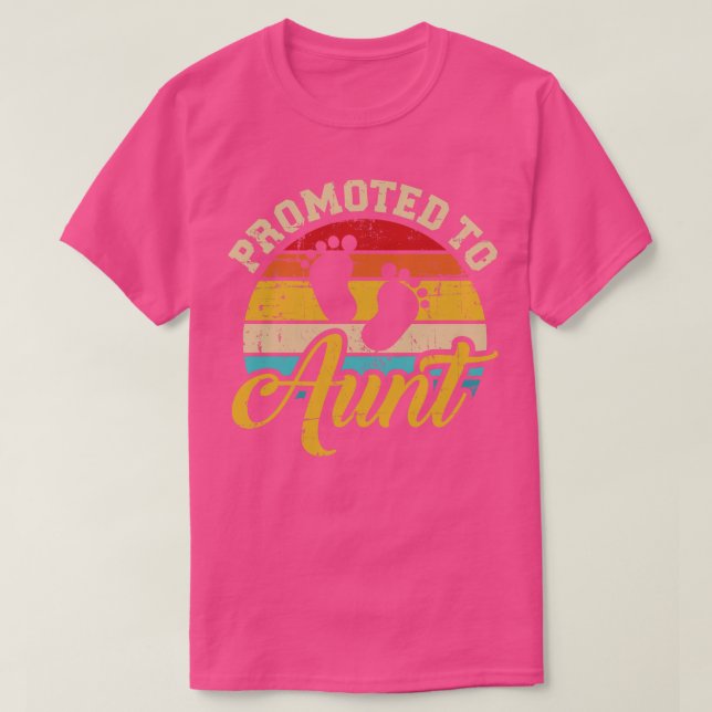 T-shirt Promu à Tante vintage (Design devant)