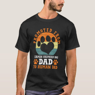 T-shirt Promu de père de chien berger allemand drôle alsac