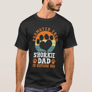 T-shirt Promu de Shorkie Papa Funny Yorkie Humour Tzu