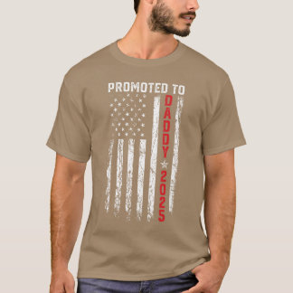 T-shirt Promu Papa dès 2025 Patriote Papa pour la première