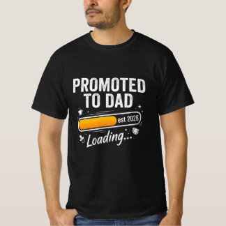 T-shirt Promu Papa dès 2026 Chargement du jalon