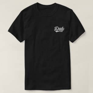 T-shirt Promu Papa Établie 2025 Futur Papa, Papa Établie 2