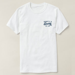 T-shirt Promu Papa ÉTÉ 2025 Drôle Bientôt Papa