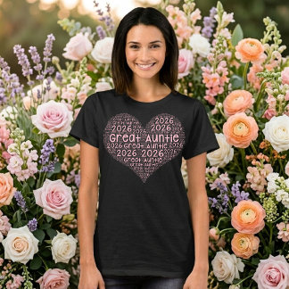 T-shirt Promue Grande Tante Ést 2026, Cadeau pour Tante