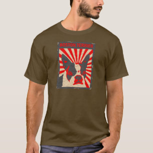 T-shirt Propagande Boston Terrier