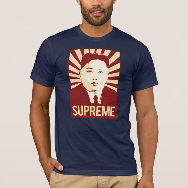 T-shirt Propagande de l'ONU de Kim Jong - suprême - (Devant)