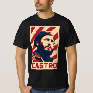 T-shirt " Propagande rétro de Fidel Castro"