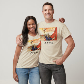 T-shirt Propagande russe URSS USA Nuke