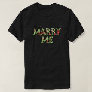 T-shirt Proposition de Noël Épouse-moi