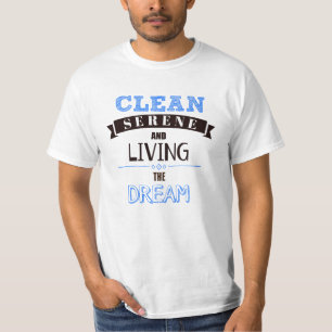 T-shirt Propre et serein